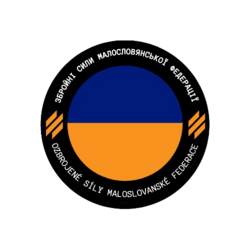 Znak Ozbrojených sil Maloslovanské Federace