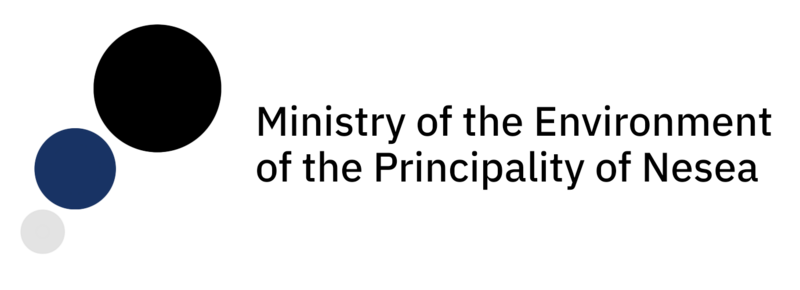 Soubor:Logo ministerstva životního prostředí Nesejského knížectví.png